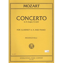 Mozart : Concerto in a Major-K.622 for Clarinet in A and Piano