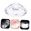 Operitacx 12pcs Place Card Holders Diamond Shaped Table Number Stands