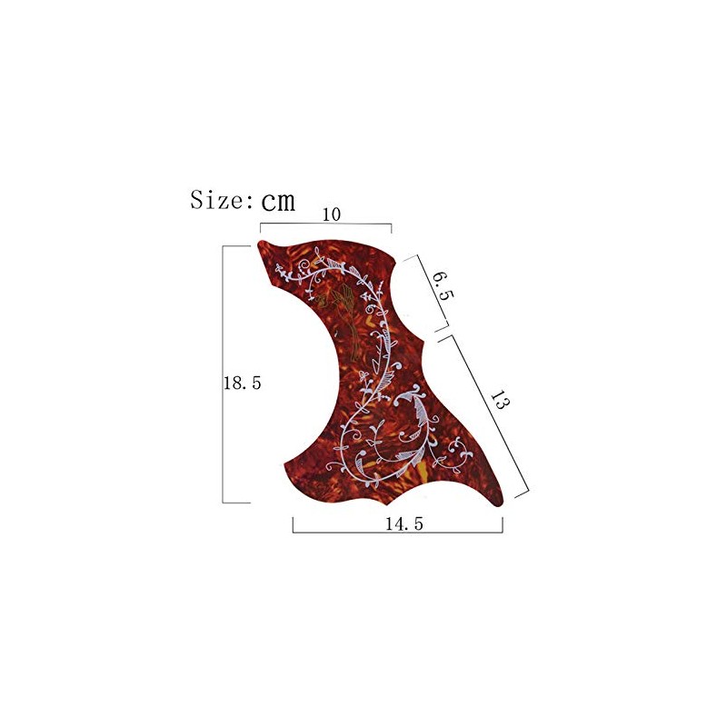 Reliable Domestic Shipping! Pickguard, Seal Type, Acoustic Acoustic Guitar, Black