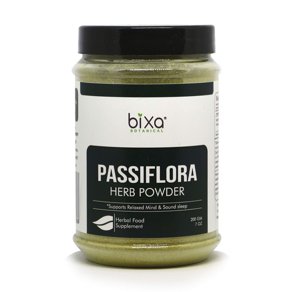 bixa BOTANICAL Passiflora Foetida Powder – 200g / 7 Oz (Passion Flower) | Pure & Natural Herbal Supplement