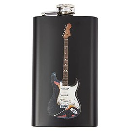 Jimi Hendix Hip Flask | 6 0z Stainless Steel | Original Artwork