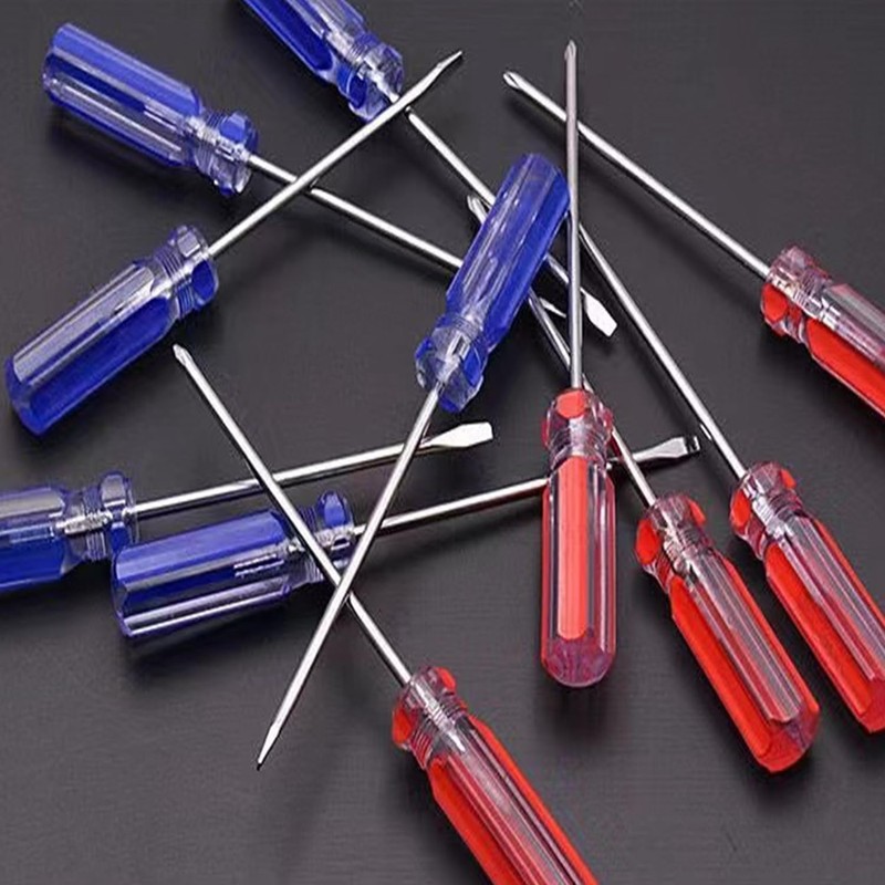 2-Piece Smaller Work Screwdriver Set Including Slotted, Phillips and Pozidriv