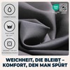 Flowen Fitted Sheet 180 x 200 cm Microfibre Fitted Sheet