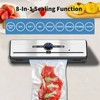 Vacuum Sealer for Food, Double-Sealed,Dry,Wet,Liquid Modes, Compact Design with LED