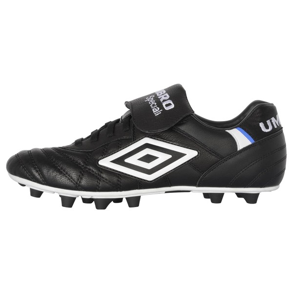Umbro Men's Speciali Pro 24 GL FG Soccer Cleat, Black/White/Blue,