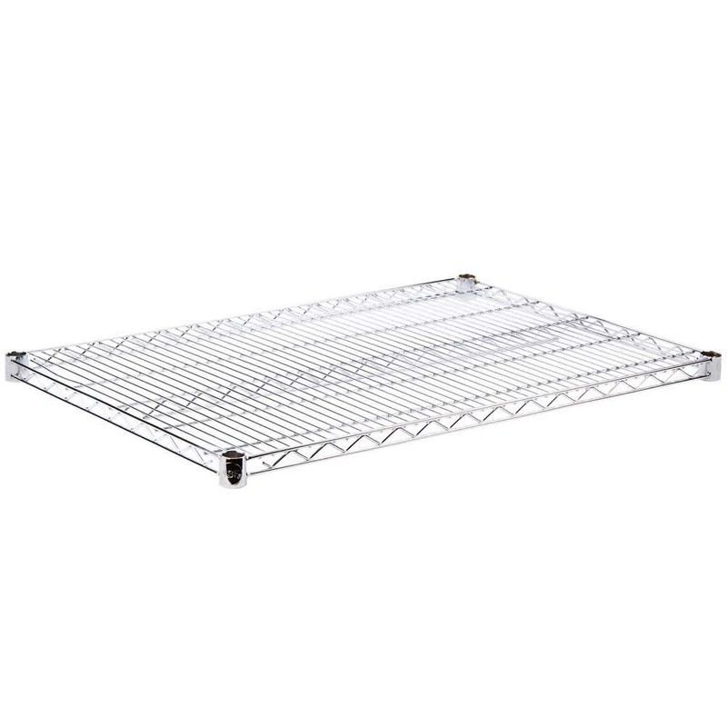 Commercial Chrome Wire Shelving Wall Shelf 14 x 30 -