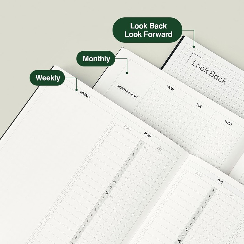 [ORODA] PLAN DO SEE Diary - 6 Month Undated Planner