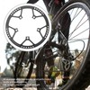 58T Bike Chainring All Aluminum Alloy Low Density Sturdy Anodized