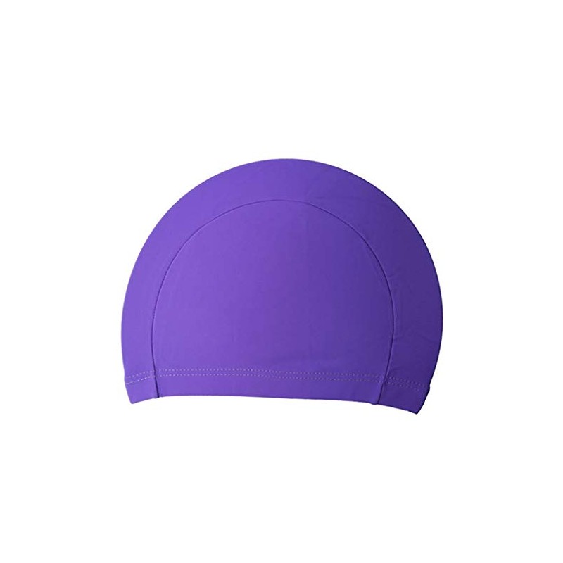 TECH-LINE-DIRECT Purple Easy Fit Unisex Adult Swimming Cap Hat Mens
