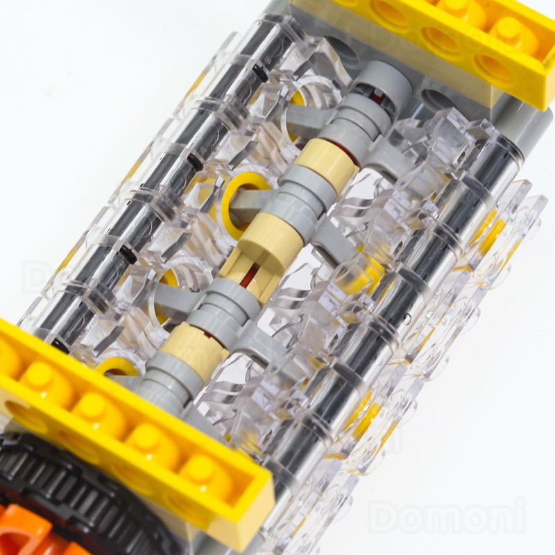 Domoni Complete Crankshaft Engine Kit with Connecting Rod and Cylinder