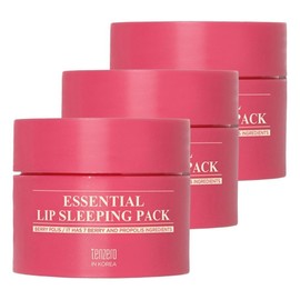 Ten Zero Daily Essential Lip Sleeping Pack Berrypolis 15g 3 packs water glow sleeping balm / 텐제로 데일리 에센셜 립 슬리핑 팩 베리폴리스 15g 3개 물광 슬리핑 수면밤 수면팩