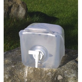 Relags Politainer Folding Canister Canister, Clear, 5 L