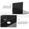Alipis Speaker Storage Bracket Set Acrylic Wall Shelf for Home