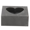 Graphite Casting Mold Professional Heart Shaped Ingot Casting Refining Mould