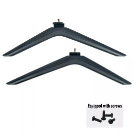 For Hisense TV Stand Legs for Hisense 75" Google TV 75A6H and 70" Android TV 70A6G - Black
