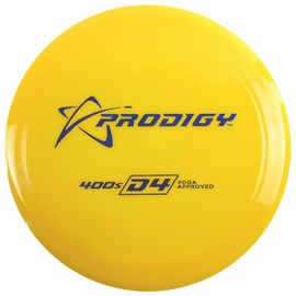 Prodigy Disc 400 D4 Driver Golf Disc | Understable Disc Golf Distance Driver | Extremely Durable | Designed for All Players | Colors May Vary (165-169g)