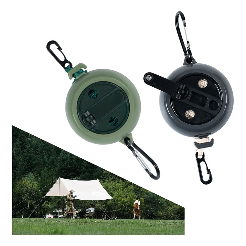 SYWAN Retractable etractable Gear & Bow Hoist, 2pcs 33FT Retractable