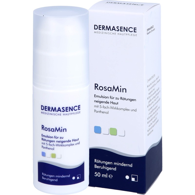 DERMASENCE RosaMin Emulsion für zu Rötungen neigende Haut, 50 ml