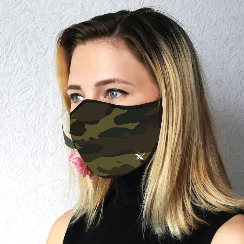 3-Pack: Double Layer Washable & Reusable Non-Medical Face Mask w/