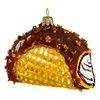 Choco Taco, Weihnachtsbaumschmuck aus mundgeblasenem Glas, 10 cm