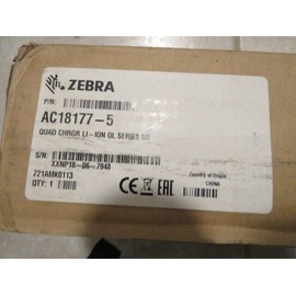 Zebra Brand New Zebra UCL172-4 Quad Charger AC181777-5