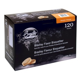 Bradley Smoker Bisquettes for Grilling and BBQ, Mesquite Special Blend, 120 Pack