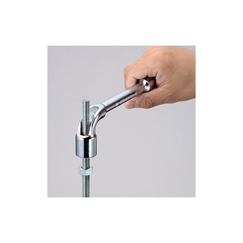 Takagi GISUKE LSW-17 L-Shaped Slew Wrench, 0.7 inches (17 mm)