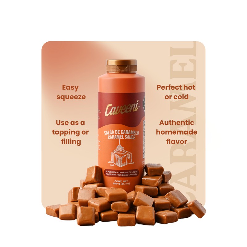 Caveeni Caramel Sauce 21.1oz