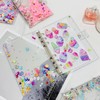Luksnoc Clear Seal Pad, Girls, Removable, A5/A6/A7, Seal Binder, 6