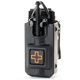 SOFTT Rigid Tourniquet Case & SOFTT Wide Tourniquet Value Pack Combination (Black Basketweave)