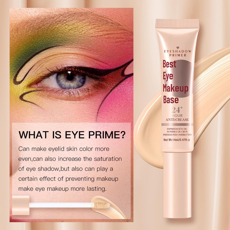 Eyeshadow Primer - Cream Eye Primer - Eye Base for