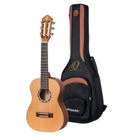 Family Series 1/4 Size Left-Handed Nylon Classical Guitar w/Bag