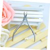 Baluue Stainless Steel Cuticle Cutter and Toenail Clipper Precision Nippers
