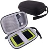 WERJIA - Funda rígida para Sony NW-A45/A55/Nw-A105/Nw-A106 Walkman Case (Negro)