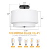 Modern Flush Mount Ceiling Light Fixture - Easric Light Fixtures