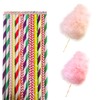 Cotton Candy Sticks - 50 Paper Cones, 30cm Length, 6mm