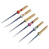 6pcs SX F3 Dental Endo Canal Files Large Taper Thermal