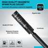 DURATECH 14mm Swivel Magnetic Spark Plug Socket, 1MM Thin Wall