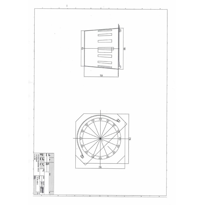 ACO Self mud Bucket mud Bucket no. 01598 for Yard
