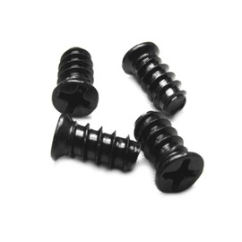 AAB Cooling Black Screws 1 - Set of 4 Screws to Mount a Fan to a PC Case | Computer Fan Screws | PC Fan Screws | 120mm Screws