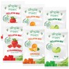 Simple Mixes Natural Gelatin Variety Pack, 2 Each: Strawberry, Orange