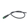WITTKOWARE HIGO Mini-B Cable Set, Male/Coupling, 5-Pin Green, Total Length