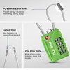 Puroma 2 Pack TSA Approved Luggage Locks, 4 Digit Combination