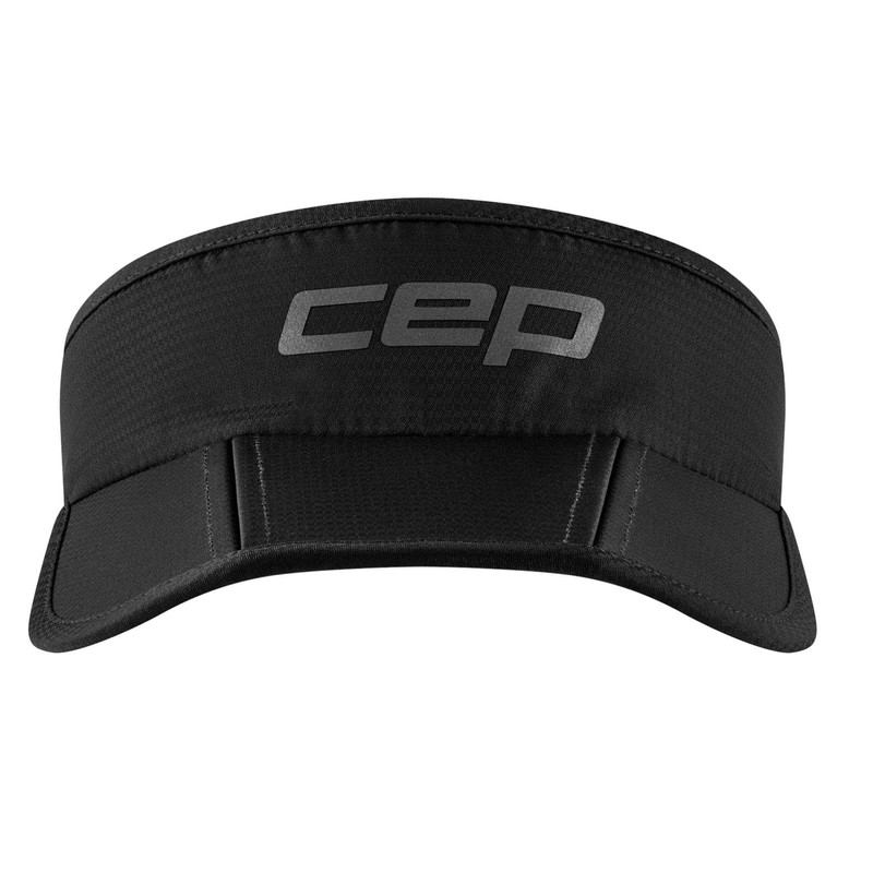 CEP - Foldable Running Visor, Core 5.0 Foldable Visor, Black,