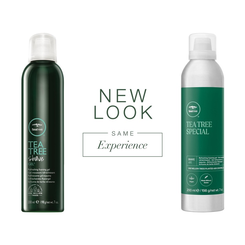 Tea Tree Shave Gel, Refreshing Foaming Gel, For All Skin
