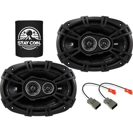 KICKER Speakers 6x9 inch for Honda Accord 1979-2007 Upgrade Kit - Pair of DS Series with Harness, Car Audio Rear Deck Speaker DSC6930, 43DSC69304