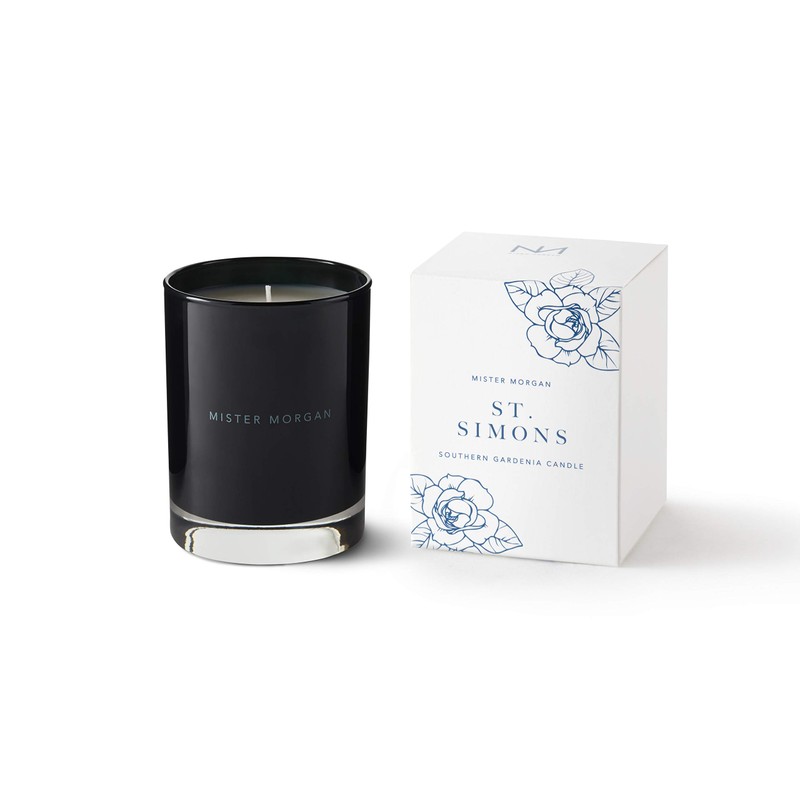 Mister Morgan St. Simons Southern Gardenia Candle, 11 Ounces