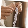 Hohopeti 1 Roll Acrylic Yarn Skin Friendly Hand Knitting Yarn