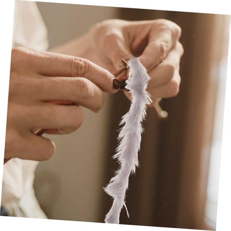 Hohopeti 1 Roll Acrylic Yarn Skin Friendly Hand Knitting Yarn