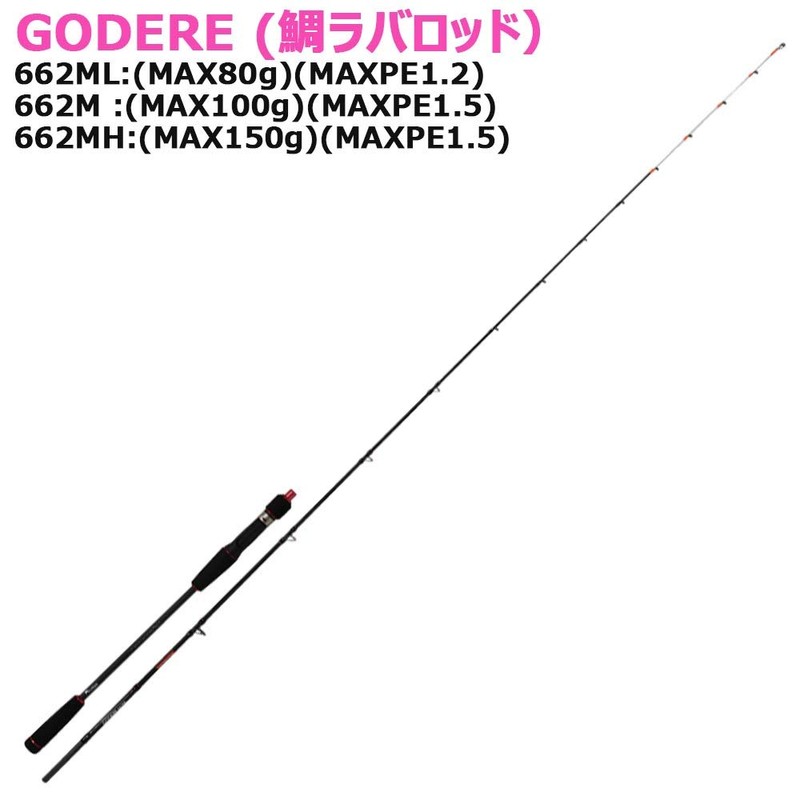 GODERE 662M Tairubberset-21 Bait Reel with Digital Counter 200P PE